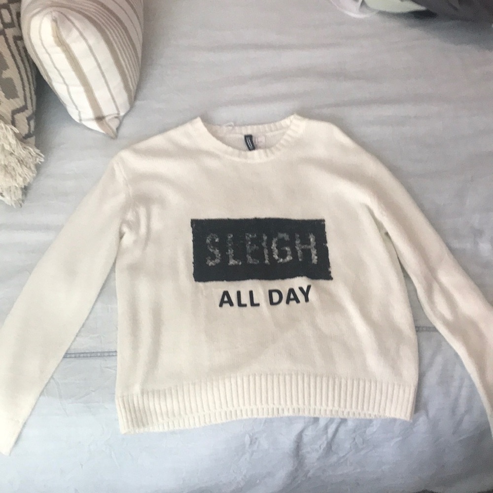 Holiday sweater.